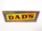 Impressive circa 1940s-50s Dads Old Fashioned Root Beer single-sided embossed tin sign.