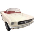 Exceptionally rare 1964 Ford Mustang Junior electric kiddie car.