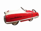 Immaculately restored 1950s Kidillac pedal car.