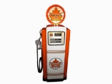 Simply immaculate late 1940s Supertest Oil Wayne 100 restored service station gas pump.