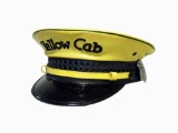 Choice circa 1950s Yellow Cab drivers hat with San Francisco drivers medallion attached. Very clean!
