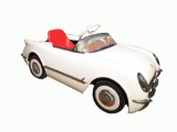 1953 Chevrolet Corvette pedal car #477 of a limited edition.