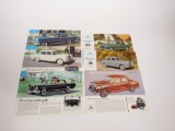 Lot of six circa 1960s Mercedes-Benz showroom sales brochures.