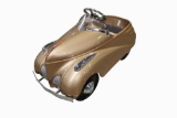 Beautifully designed 1940s Murray Steelcraft Zephyr pedal car.