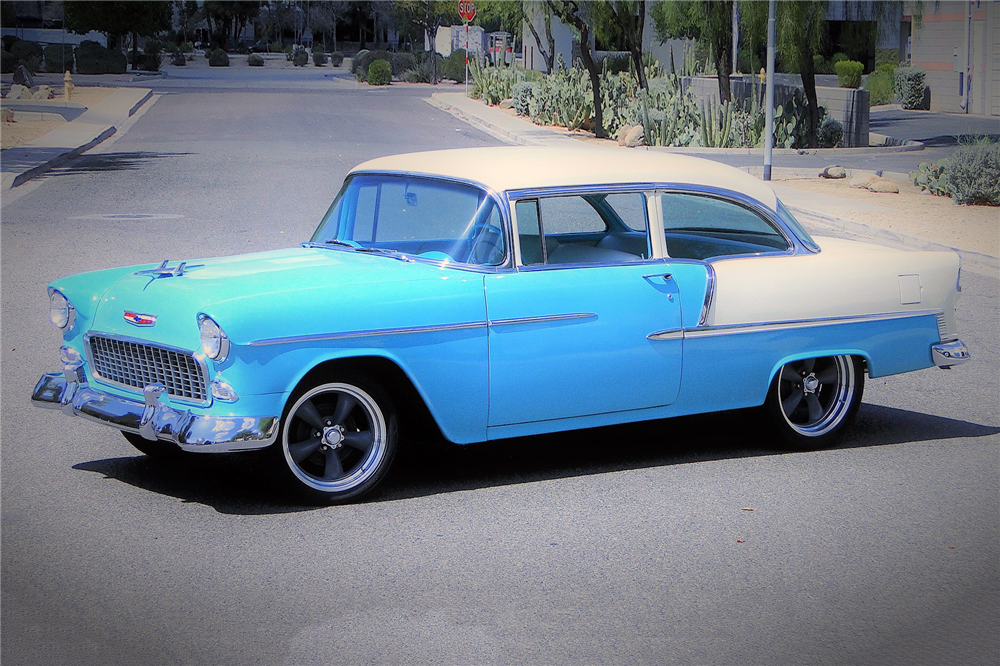 1955 Chevrolet Bel Air Custom 2 Door Post Collector Cars
