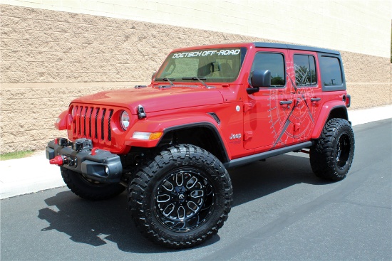 2018 JEEP WRANGLER UNLIMITED CUSTOM SUV