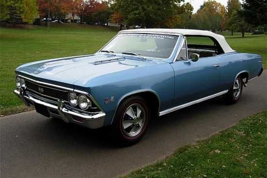 1966 CHEVROLET CHEVELLE SS 396 CONVERTIBLE