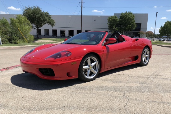 2002 FERRARI 360 SPIDER F1