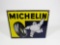 1947 MICHELIN TIRES PORCELAIN AUTOMOTIVE GARAGE SIGN