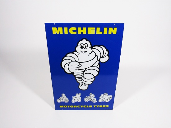 MICHELIN MOTORCYCLE TYRES TIN GARAGE SIGN
