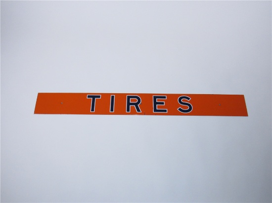 EARLY 1950S UNION 76 OIL TIRES PORCELAIN SERVICE STATION SIGN