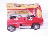 1950S MERCEDES GRAND PRIX RACER FRICTION-DRIVE TOY