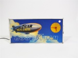 LATE 1970S GOODYEAR LIGHT-UP GARAGE SIGN WITH CLOCK