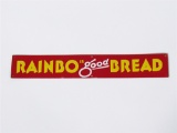1950S-60S RAINBO BREAD EMBOSSED TIN GENERAL STORE SIGN