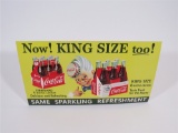 EARLY 1950S COCA-COLA DISPLAY CARDBOARD POSTER