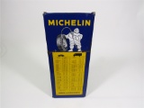 LATE 1940S MICHELIN TIRES PORCELAIN SERVICE STATION SIGN