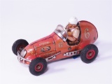 EARLY 1950S OFFENHAUSER TIN LITHO FRICTION-DRIVE INDY RACE CAR