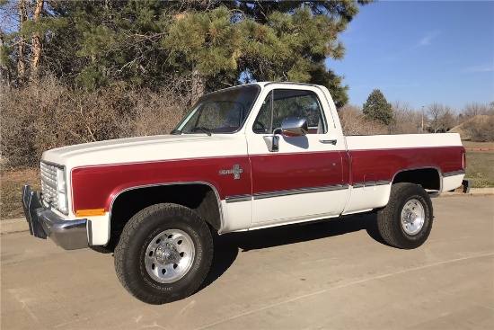 1984 CHEVROLET K10 PICKUP