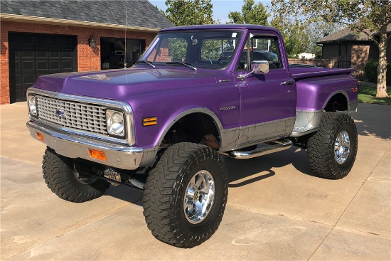 1971 CHEVROLET C10 CUSTOM STEPSIDE PICKUP