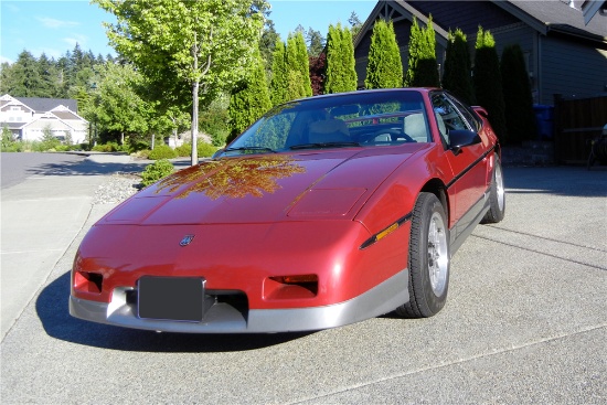 1987 PONTIAC FIERO GT