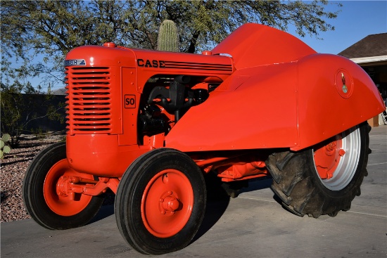 1949 CASE SO ORCHARD STREAMLINE TRACTOR