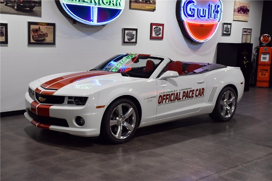 2011 CHEVROLET CAMARO INDY PACE CAR CONVERTIBLE