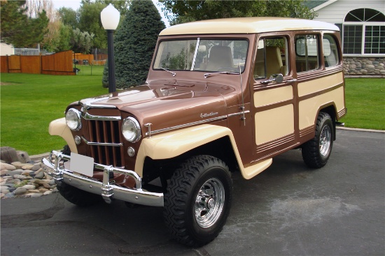 1955 WILLYS OVERLAND 4X4 STATION WAGON