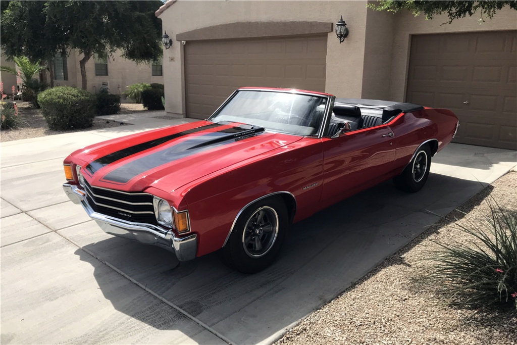 1972 Chevrolet Chevelle Malibu Auctions Online Proxibid 1972 Chevrolet Chevelle Malibu Convertible
