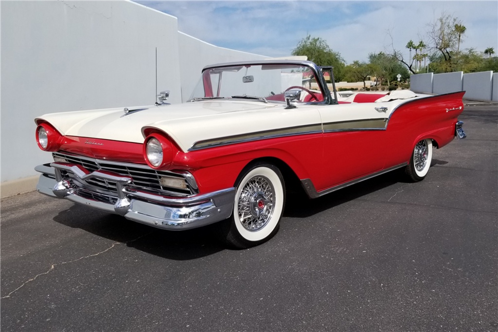 1957 ford fairlane chrome trim