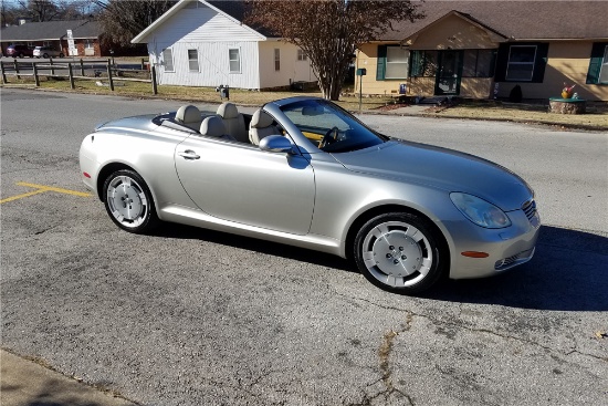 2002 LEXUS SC430 CONVERTIBLE