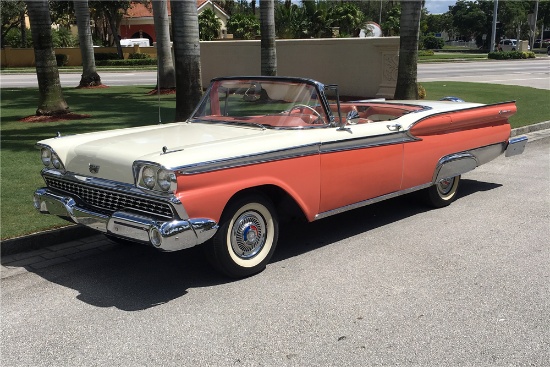 1959 FORD GALAXIE SKYLINER CONVERTIBLE