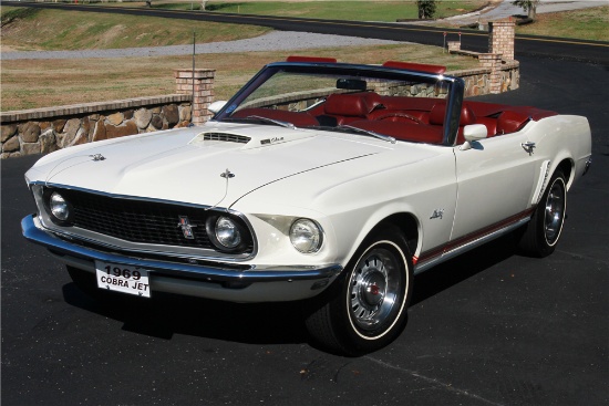 1969 FORD MUSTANG GT 428 CJ CONVERTIBLE