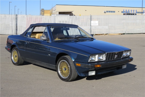 1987 MASERATI BI-TURBO SPYDER