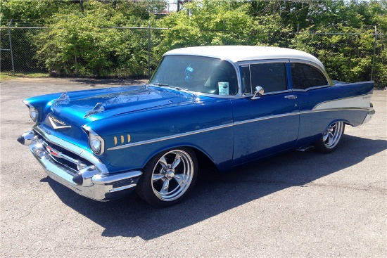 1957 CHEVROLET BEL AIR CUSTOM 2-DOOR POST