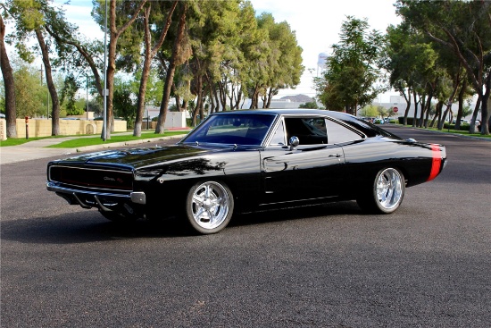 LARRY FITZGERALDS 1968 DODGE CHARGER CUSTOM COUPE
