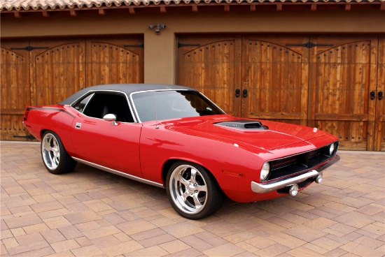 LARRY FITZGERALDS 1970 PLYMOUTH CUDA CUSTOM COUPE