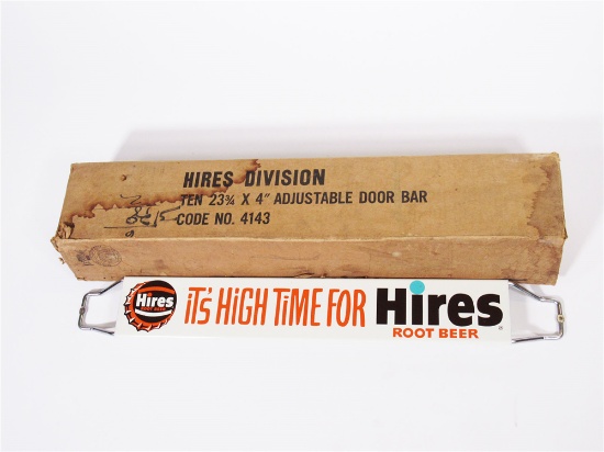 EARLY 1960S HIRES ROOT BEER METAL PUSH-BAR