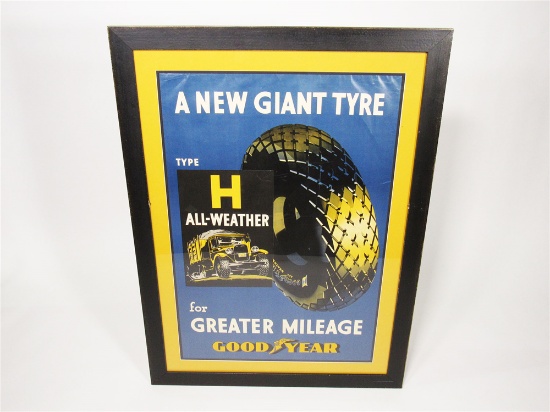 EARLY 1920S GOODYEAR DEALERSHIP POSTER