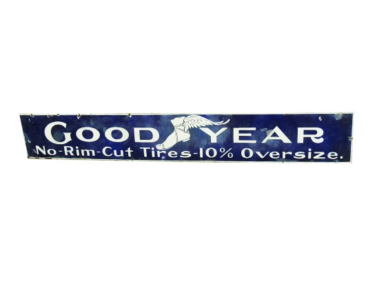 EARLY GOODYEAR TIRES PORCELAIN GARAGE SIGN