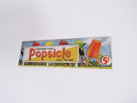 1933 POPSICLE STORE DISPLAY POSTER