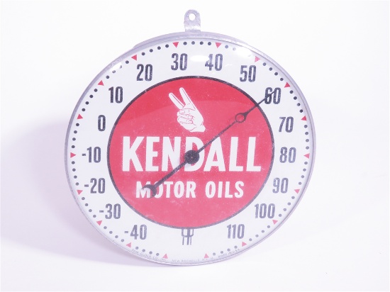 LATE 1950S-EARLY 60S KENDALL MOTOR OIL DIAL THERMOMETER