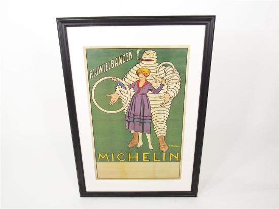 TURN-OF-THE-CENTURY MICHELIN SERVICE STATION POSTER