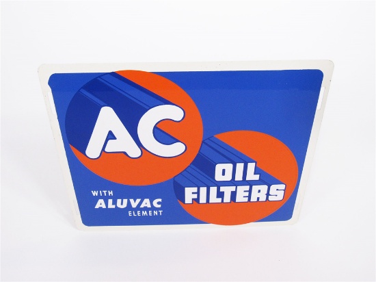 1930S-40S AC OIL FILTERS TIN SIGN