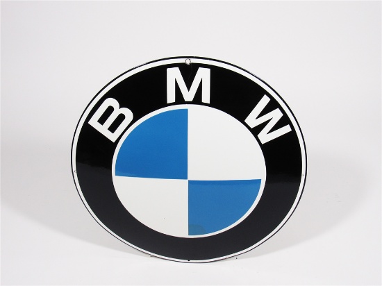 1960S BMW AUTOMOBILES PORCELAIN DEALERSHIP SIGN