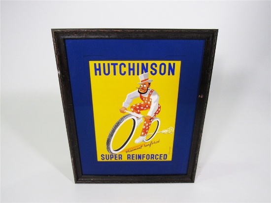 1930S HUTCHINSON SUPER REINFORCED BICYCLE TIRES POSTER