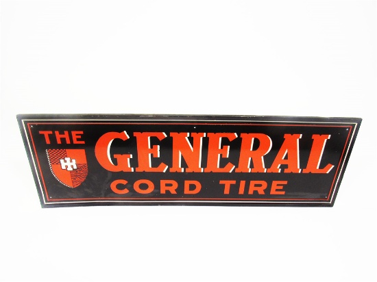 LATE 1920S-EARLY 30S THE GENERAL CORD TIRE TIN SIGN