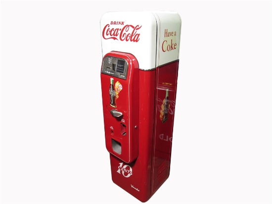1950S COCA-COLA COIN-OPERATED SODA MACHINE