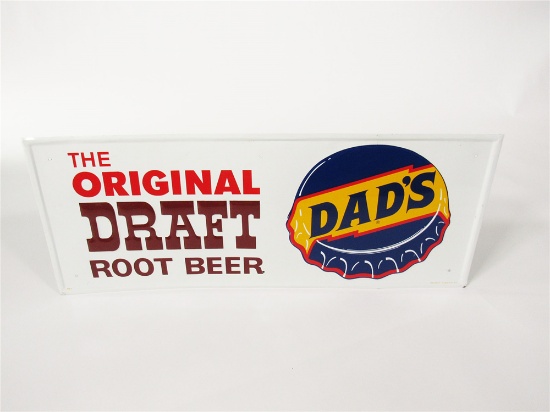 1971 DADS ROOT BEER EMBOSSED TIN DINER SIGN