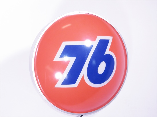 LATE 1960S-EARLY 70S UNION 76 LIGHT-UP SERVICE STATION SIGN