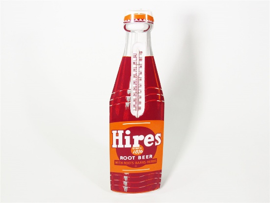 1950S HIRES ROOT BEER TIN THERMOMETER